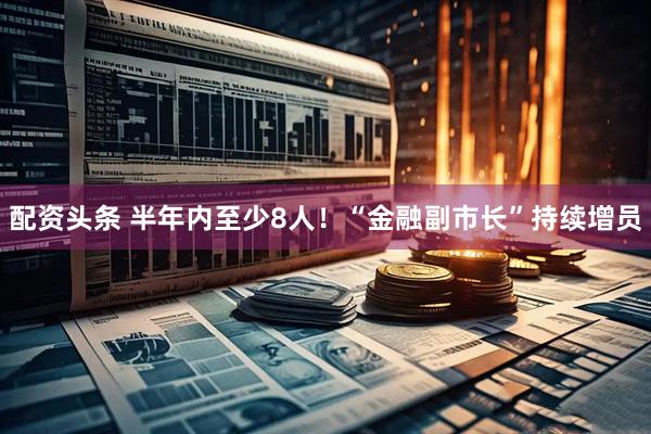 配资头条 半年内至少8人！“金融副市长”持续增员