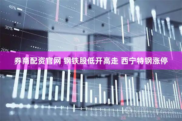 券商配资官网 钢铁股低开高走 西宁特钢涨停